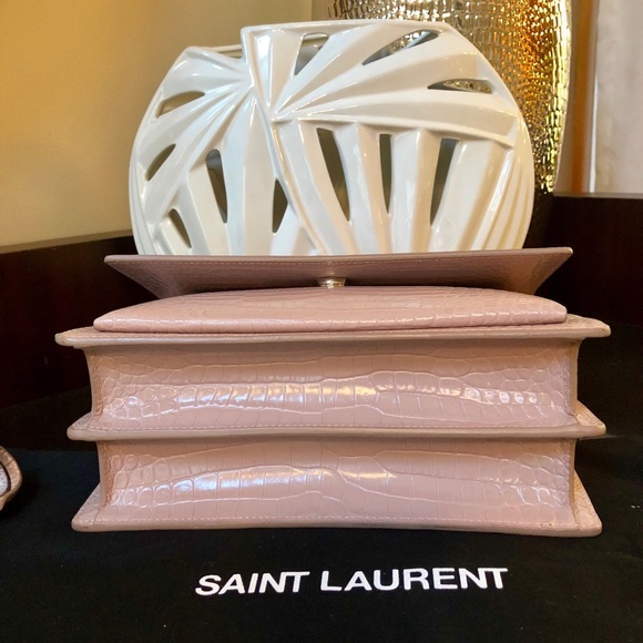 Saint Laurent YSL Sunset Leather Medium Handbag - Picture 3 of 14